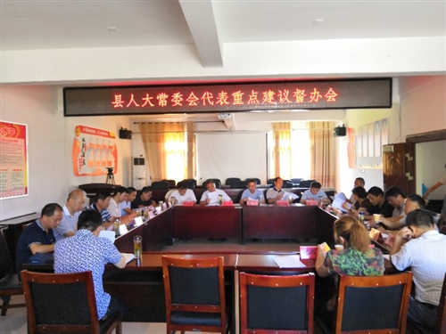 县人大常委会副主任刘泽率队开展重点建议督办