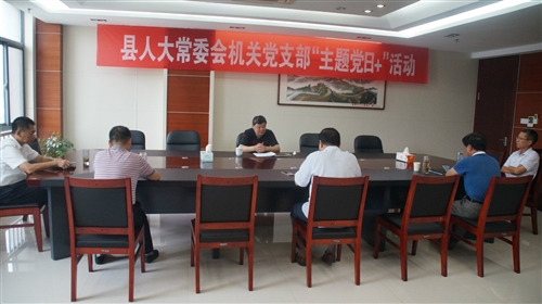 县人大常委会党组召开“讲严立”警示教育专题民主生活会