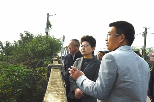 沈素琍到升金湖国家级自然保护区开展生态文明建设立法调研