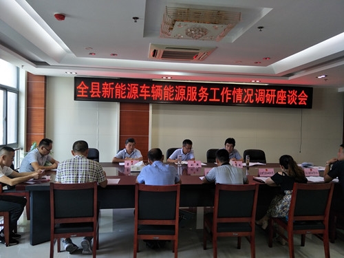 县人大常委会副主任刘泽带队开展新能源车辆能源服务工作情况调研