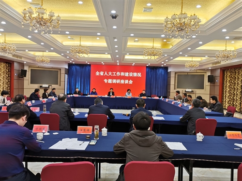 谢广祥率队来我县开展人大工作和建设情况专题调研