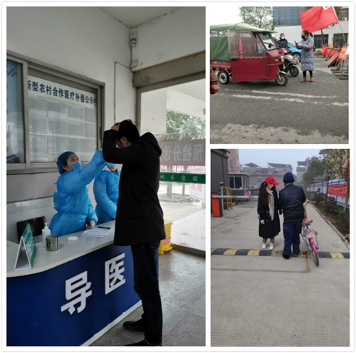 大渡口镇：人大代表冲锋在前 筑牢疫情防控安全墙