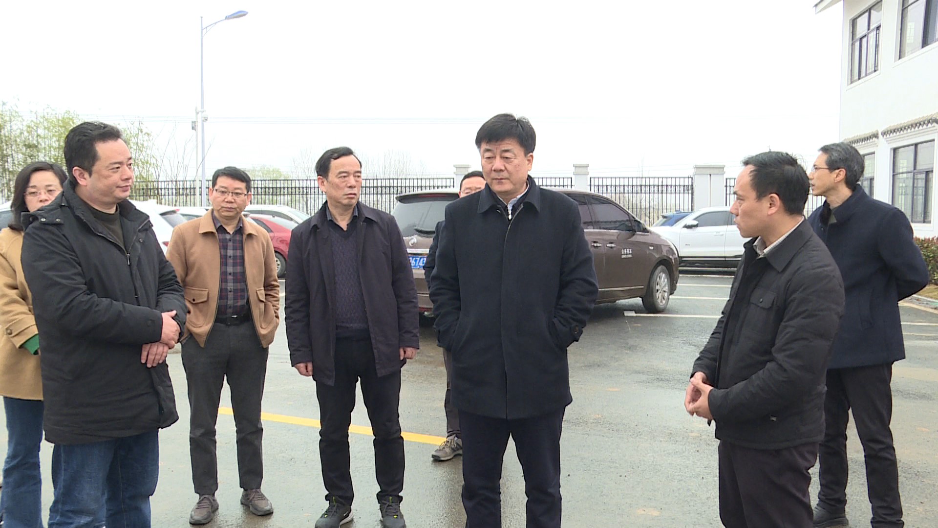 市人大常委会来我县开展《池州市农村供水条例》立法调研